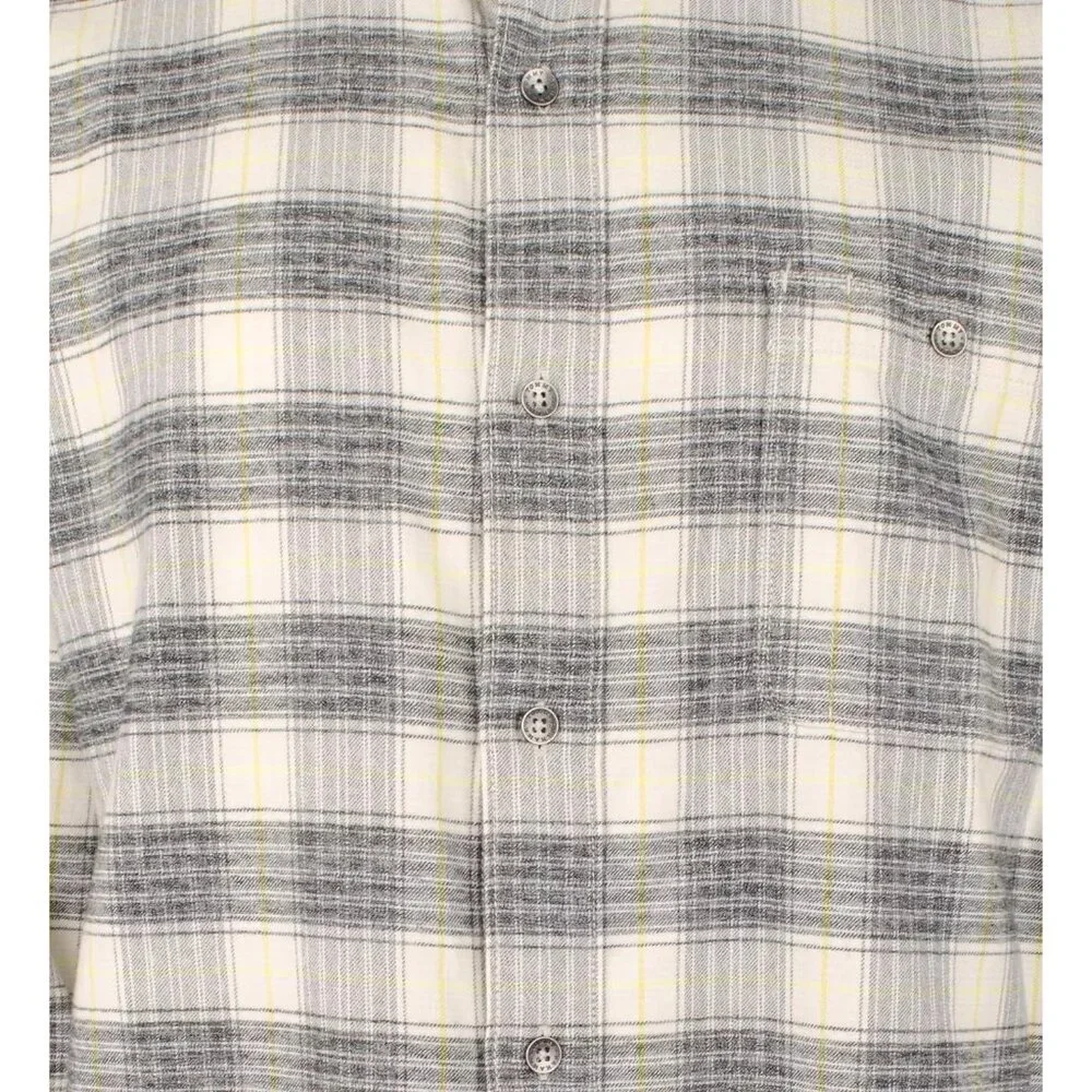 Tommy Bahama Big & Tall 3XLT Canyon Beach Rancho Check Flannel Shirt Continental - Picture 3 of 6